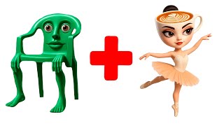 Karkerkar Kurkur + Ballerina Cappucina =  ??? Italian Brainrot
