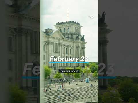 Germany Scholz, opposition agree on date for early elections | DW News