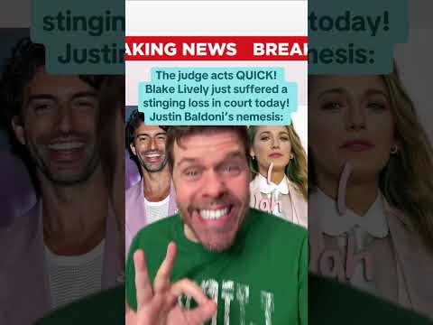 The Judge Acts QUICK! Blake Lively Just Suffered A Stinging Loss In Court Today! Justin Baldoni’s Nemesis: