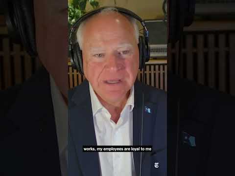 Governor Tim Walz of Minnesota has a message for Republicans about the “liberal agenda."