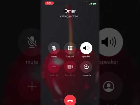 Calling Omar...