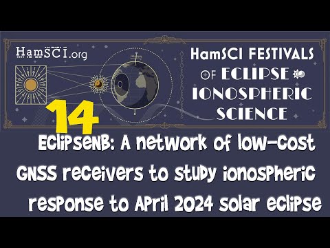 HamSCI 2024: EclipseNB: A network of low-cost GNSS receivers to study response to the solar eclipse