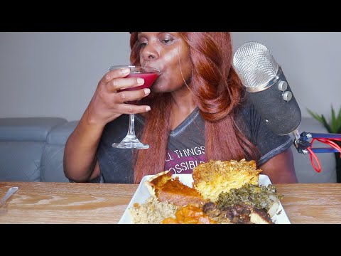 Holiday Meal ASMR Eating Sounds