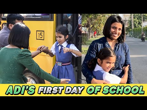 Adi's First day of School | Keshari Family Connection Vlog