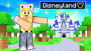 Mój PIERWSZY RAZ w DISNEYLAND w PARYŻU w Minecraft!