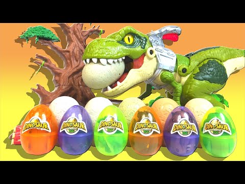 【For children】 Dinosaur egg toys Happy set