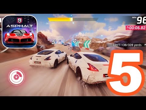 ASPHALT 9 LEGENDS GAMEPLAY #5 - CAREER (CHAPTER 1 - SEASON 5)