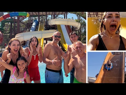 AQUAPARK VLOG ! EKİPLE LONG BEACH OTELDE 24 SAAT TATİL