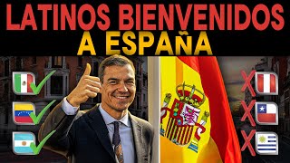 Los 5 países LATINOS que SÍ QUIEREN en ESPAÑA