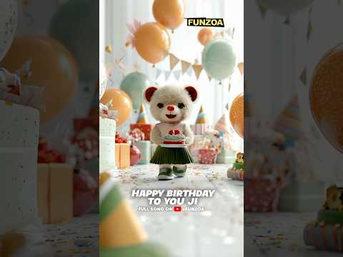 Happy Birthday To You Ji #mimiteddy #funzoa #cake #birthdaysong #birthdaywishes #birthdaymusic
