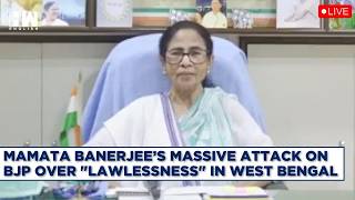 Mamata Banerjee LIVE: TMC Chief Tears Into BJP Over "Lawlessness" in West Bengal | Suvendu Adhikari