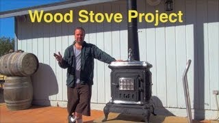 How I Restored This Wood Burning Stove PART 2 *Step by Step *DIY - YouTube