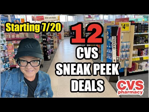 12 CVS SNEAK PEEK DEALS STARTING 7/20 | Freebies!!!