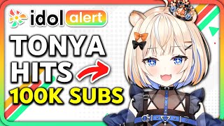 TONYA HITS 100K!! #idolalert ⭐ Host(s): @KaiSaikota