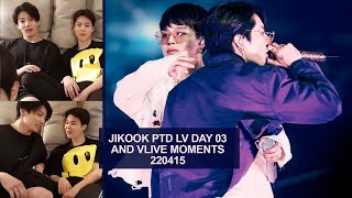 Vminhopekook vlive after concert jikook moments | 200415 PTD in Las Vegas Day 03 concert moments