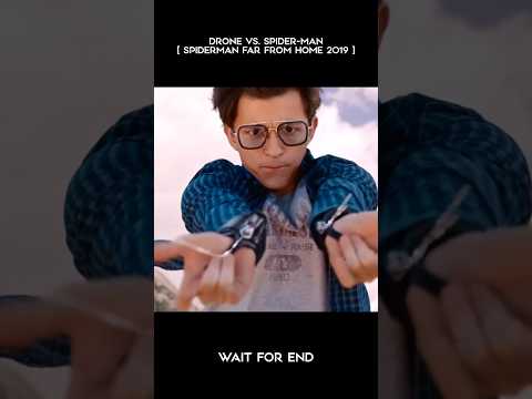 SPIDERMAN 🕷️ VS. DRONE 😱🔥💀 TOM HOLLAND 😎 AWESOME STATUS 👿