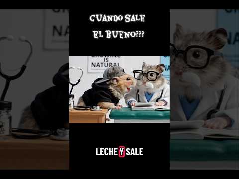 cuando se cae el de leche? #hamsters #comedia #humor #medicine #memes #pets #medico #ia #comedy