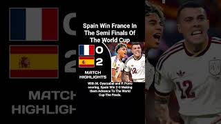Spain vs France Update #football #music #worldcup #france #spain