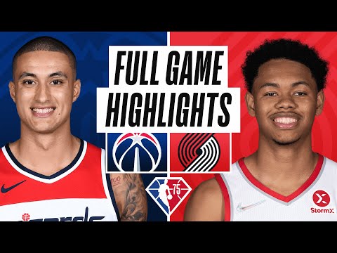 WIZARDS at TRAIL BLAZERS | FULL GAME HIGHLIGHTS | March 12, 2022 video clip