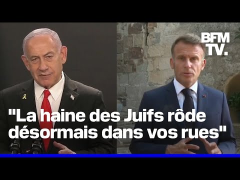 État palestinien: Benjamin Netanyahu accuse Emmanuel Macron "d'alimenter le feu antisémite"