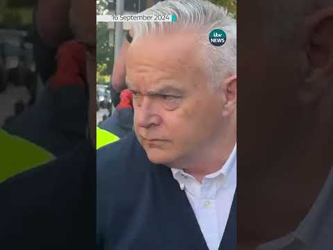 Huw Edwards arrives at court to be sentenced for indecent images offences #itvnews #bbc #shorts