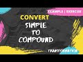 Converting Simple to Compound Sentences