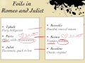 Literary Devices: Illusions and Foils