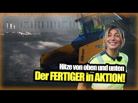 400 Tonnen am Vormittag verarbeiten - Straßenbau ist krass!