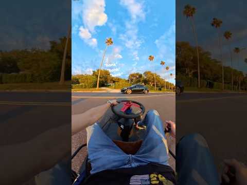 Drifting Gone Terribly Wrong 😅 Go Kart Almost Flips #shorts #shortvideo #short #drift #florida #gta