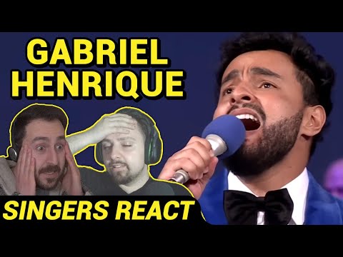 Gabriel Henrique - I look to you REACTION | Singers React