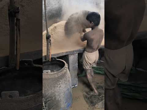 A traditional incense making process