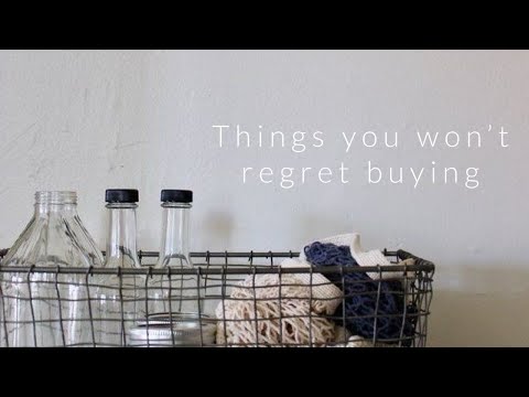 Things you won't ever regret buying as a minimalist