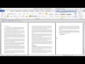 Converting Soft Page Breaks to Hard Page Breaks in Microsoft Word