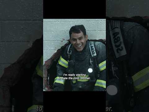 Firefighters and people desperately trying to save each other in a disaster. #911lonestar #shorts