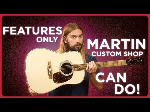 Can Anybody But Martin Make Guitars Like These? | Amazing Custom Shop Acoustic Guitars