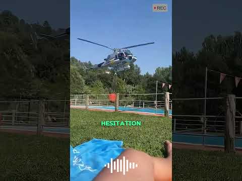 Fire helicopters will use up all your water