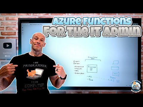 Azure Functions for the IT Pro