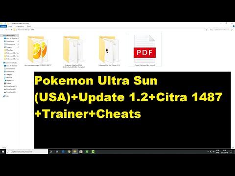 pokemon ultra sun cheats citra