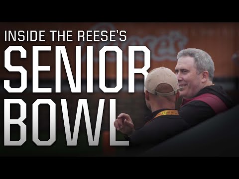 Inside the Reese's Senior Bowl with Terry Fontenot and Kyle Smith | Atlanta Falcons video clip