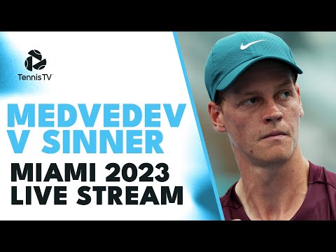 Jannik Sinner vs Daniil Medvedev: Miami Open 2023 Final Live Tennis Stream