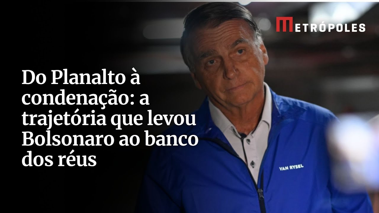 Do Planalto à condenação: a trajetória que levou Bolsonaro ao banco dos réus
