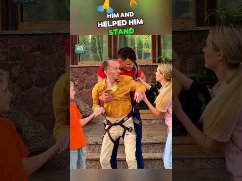 After Years of Paralysis, He Walked Again with His Family's Love#shortsvideo #viralvideo #wholesome