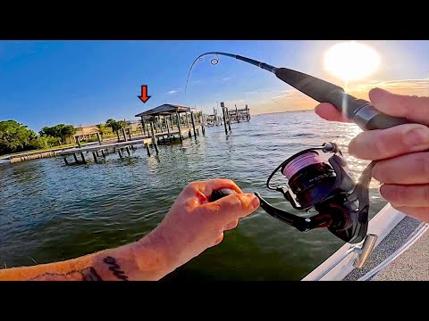 Fishing these Backyard Piers and Inshore Bays for our Dinner!