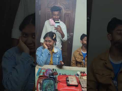 আমার বোন জিন্নাত কে মেকআপ দিয়ে কালো বানিয়ে দিল 😁☺️ #newvideo #unfrezzmyaccount #unfezzmyaccount