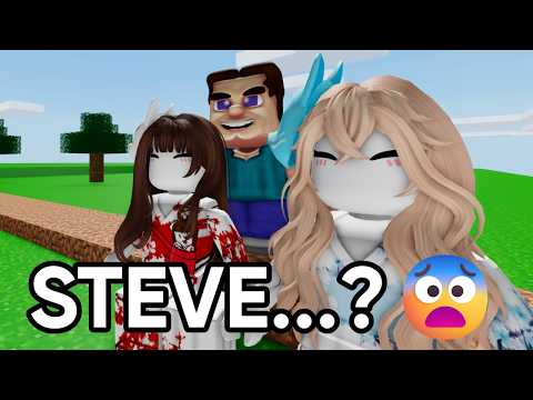 STEVE se ha VUELTO muy EXTRAÑO en ROBLOX!! 😨🔪