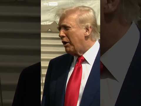 "Our country's going to boom" Trump reacts to impact of tariffs