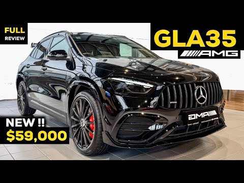 2025 Mercedes GLA 35 AMG The BEST $59,000 NEW SUV? Sound Exterior Review