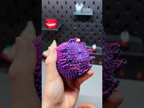 3D Printed Sensory Fidget Sphere #ASMR #Sensory