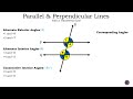 Angles Formed by Parallel Lines and a Transversal
