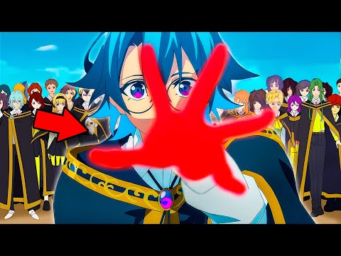 (1-2) NACIÓ sin MAGIA, pero se CONVIRTIÓ en el más PODEROSO de la ACADEMIA | Anime Resumen